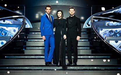 Eurovision, i presentatori Mika, Alessandro Cattelan e Laura Pausini