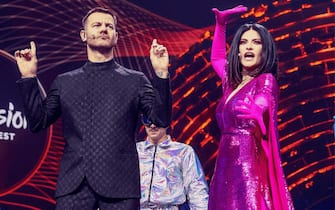Pausini paillettes Eurovision 2022