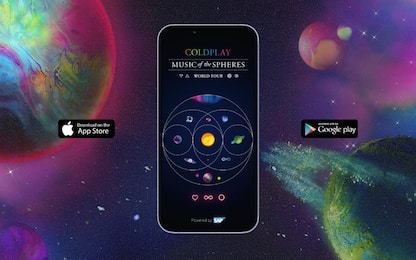 Coldplay, un'app del tour di ‘Music of the Spheres’ per inquinare meno
