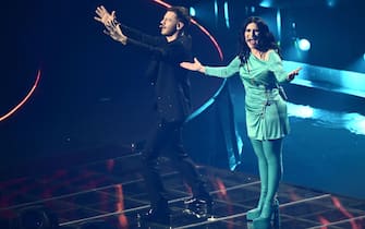 Pausini Cattelan Azzurro  finale Eurovision 2022
