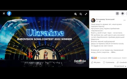 Eurovision Song Contest, Zelensky vuole ospitarlo a Mariupol
