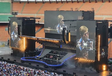 Elton John, a San Siro la sua ultima volta in Italia