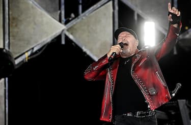 Italian singer-songwriter, Vasco Rossi, performs on stage during his concert at the Circus Maximus in Rome, Italy, 11 June 2022.
ANSA/RICCARDO ANTIMIANI