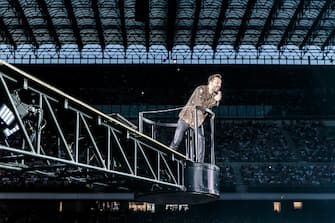 MILAN, ITALY - JUNE 13: Cesare Cremonini performs at Stadio San Siro on June 13, 2022 in Milan, Italy. (Photo by Sergione Infuso/Corbis via Getty Images)
