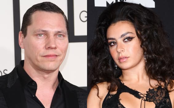 Tiësto, the official visualizer of the song Hot In It with Charli XCX has been released