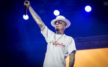July 7, 2019 - Milano, Milano, Italy - Live concert for the ''Zoo of 105'' birthday. (Credit Image: © Pamela Rovaris/Pacific Press via ZUMA Wire)