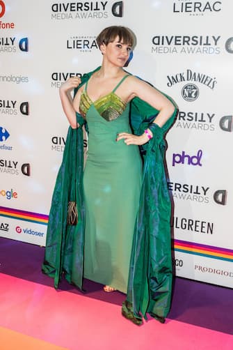 Arisa attend the Diversity Media Awards Charity Gala Dinner, Italy, on May 28 2019 (Photo by Mairo Cinquetti/NurPhoto via Getty Images)