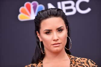 Singer/songwriter Demi Lovato attends the 2018 Billboard Music Awards 2018 at the MGM Grand Resort International on May 20, 2018, in Las Vegas, Nevada (Photo by LISA O'CONNOR / AFP)        (Photo credit should read LISA O'CONNOR/AFP via Getty Images)
