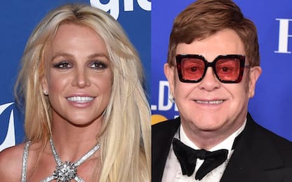 Britney Spears scrive un messaggio a Elton John, il post su Instagram