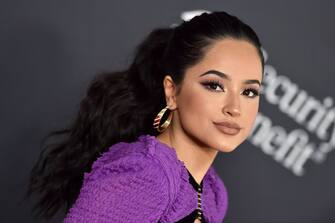 LOS ANGELES, CALIFORNIA - NOVEMBER 21: Becky G attends the 2021 American Music Awards at Microsoft Theater on November 21, 2021 in Los Angeles, California. (Photo by Axelle/Bauer-Griffin/FilmMagic)