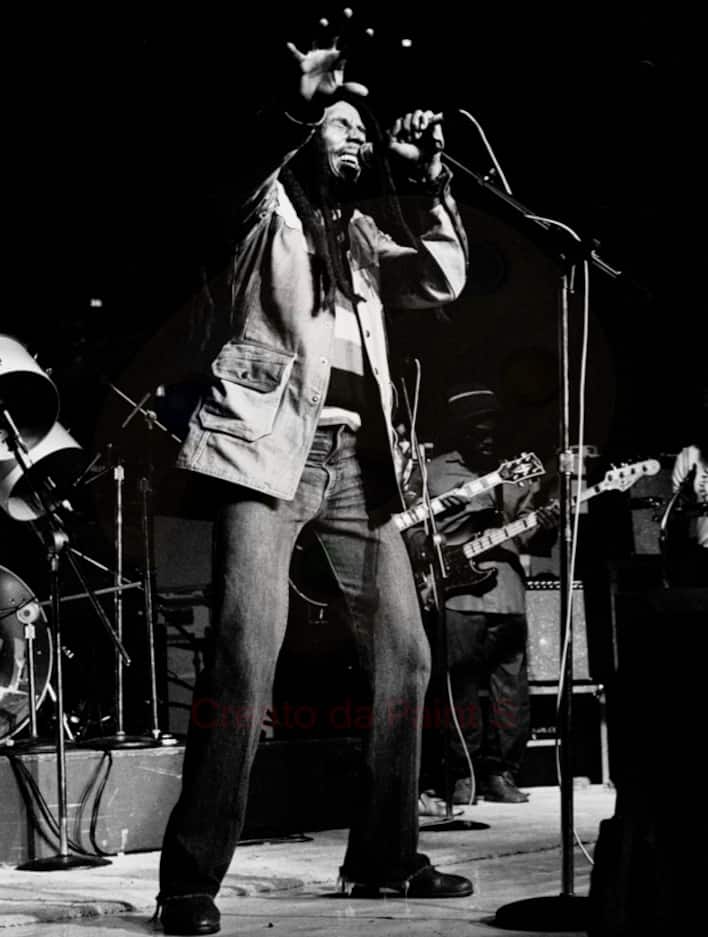 Bob Marley, 42 years ago last concert at the Stanley Theater in Pittsburgh. PHOTO Italian Post