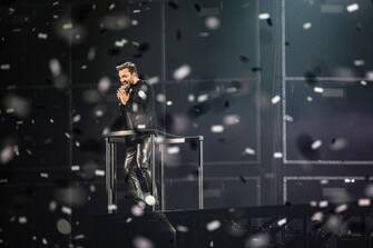 Cremonini Live 2022 during CESARE CREMONINI, Italian singer Music Concert in BOLOGNA, Italy, November 08 2022