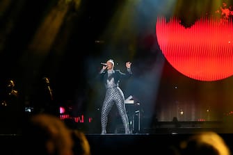 Alicia Keys
performing on stage during a concert for the 73rd Monaco Red Cross Ball Gala on July 18, 2022 in Monte-Carlo, Monaco.