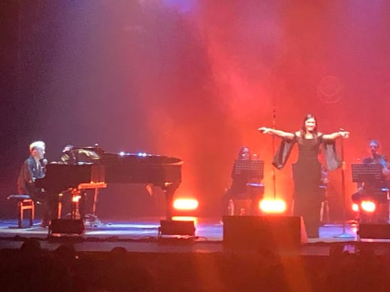 Elisa in concert with Dardust: “At Christmas give away trees, this is how the future is built”