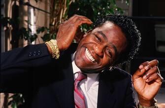 LOS ANGELES, CA - 1989:  Grammy Award-winning gospel and soul singer, Al Green, poses during a 1989 Los Angeles, California, photo portrait session. Green first hit music gold with his 1972 album "Let's Stay Together." (Photo by George Rose/Getty Images)