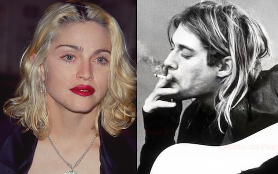Madonna in concert, Kurt Cobain in the 90s against the cost of his tickets