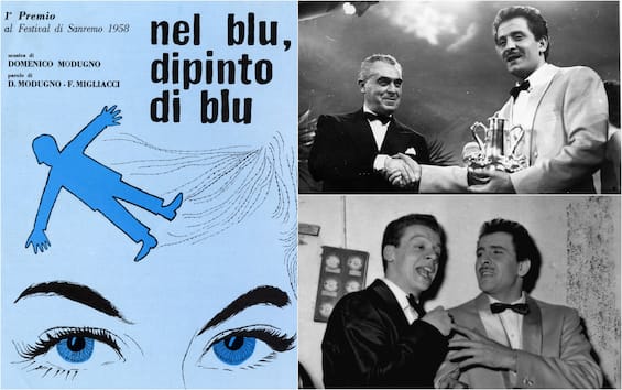 Sanremo 65 anni fa trionfava #39 Nel blu dipinto di blu #39 : 10 cose da