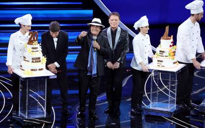 Al Bano, Massimo Ranieri e Morandi a Sanremo infiammano l'Ariston