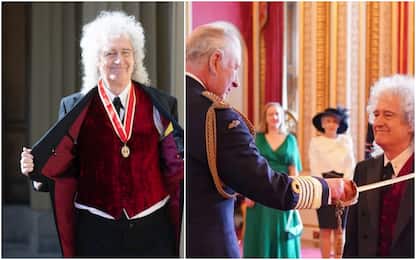 Queen, Brian May è stato nominato cavaliere da Re Carlo III. FOTO