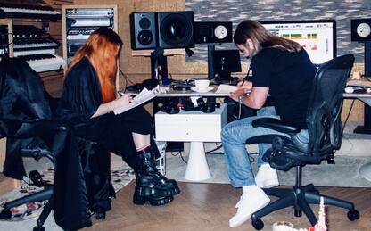 Madonna è in studio di registrazione, la foto con Max Martin