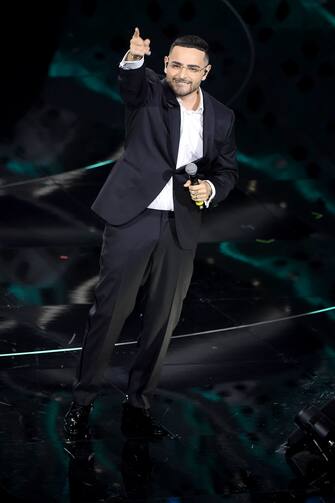 Sanremo, 72nd Italian Song Festival.  Fourth Evening - Rocco Hunt