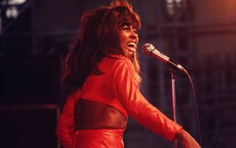 NEW YORK - 1969:  Tina Turner performs during a concert at Central Park in 1969 in Manhattan, New York.  (Photo by Walter Iooss Jr./Getty Images)