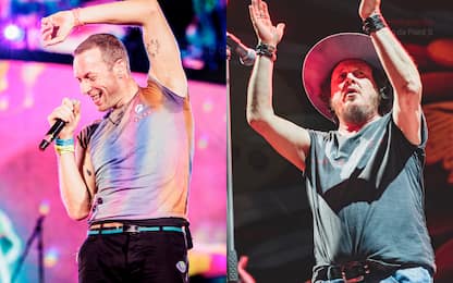 Coldplay, il duetto con Zucchero nel concerto a San Siro. VIDEO