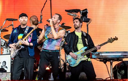 La scaletta del concerto dei Coldplay a Milano