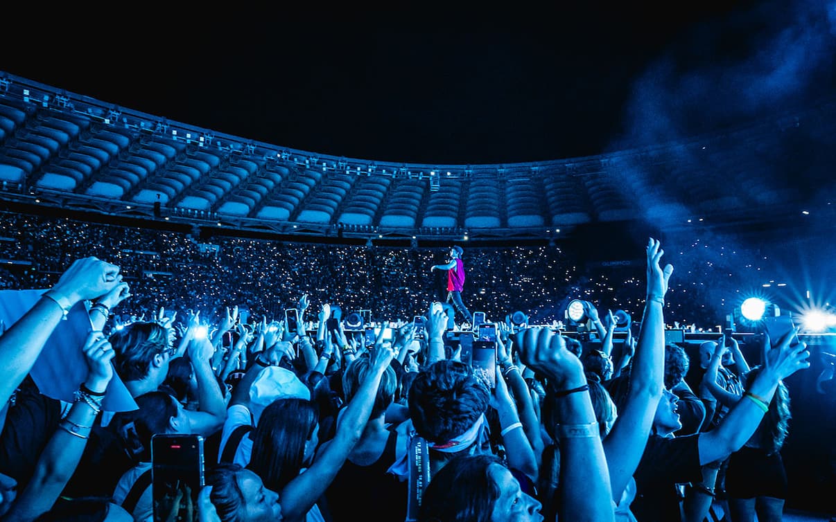 La scaletta del concerto di Ultimo a Milano