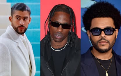 Travis Scott lancia K-pop con The Weeknd e Bad Bunny dall'album Utopia