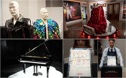 Freddie Mercury, collezione oggetti in mostra a Londra prima dell’asta