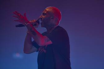 Luche on stage during Luche - DVLA Tour, Italian singer Music Concert in Naples, Italy, November 29 2022