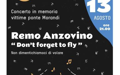 Ponte Morandi, Anzovino in concerto a Genova in ricordo delle vittime