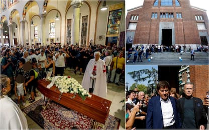 Toto Cutugno, a Milano il funerale con le sue note. FOTO