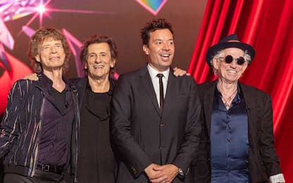 Rolling Stones con Jimmy Fallon presentano l'album Hackney Diamonds