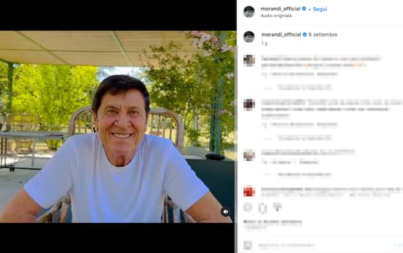 Gianni Morandi: “I’m taking a break from social media”.  Fans worried about his health