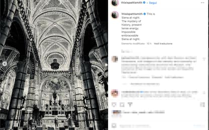 Patti Smith a Siena, concerto in Duomo e visita al Museo Civico