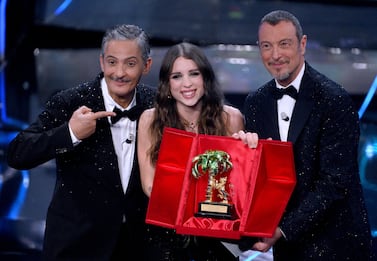 Angelina Mango è la vincitrice del Festival di Sanremo 2024. FOTO 
