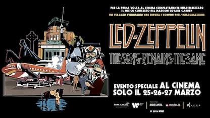 Led Zeppelin, il film-concerto The Song Remains The Same al cinema