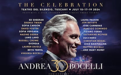 Andrea Bocelli 30: The Celebration, 3 giorni di concerti