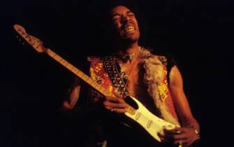 Jimi Hendrix - Konzert in Hamburg (imago stock&people via www.imago-images.de / IPA/Fotogramma, a - 1969-01-11) p.s. la foto e' utilizzabile nel rispetto del contesto in cui e' stata scattata, e senza intento diffamatorio del decoro delle persone rappresentate