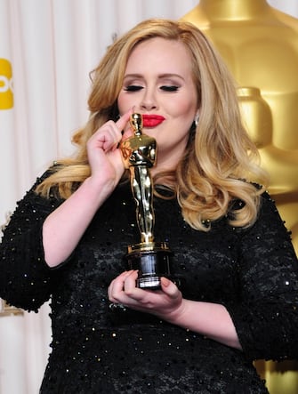 -Los Angeles, CA-2/24/13 - The 85th Academy Awards - Press Room

-PICTURED: Adele
-PHOTO by: KYLE ROVER/startraksphoto.com
-KRL_0004515.JPG

Editorial - Rights Managed Image - Please contact www.startraksphoto.com for licensing fee
Startraks Photo
New York, NY
For licensing please call 212-414-9464 or email sales@startraksphoto.com