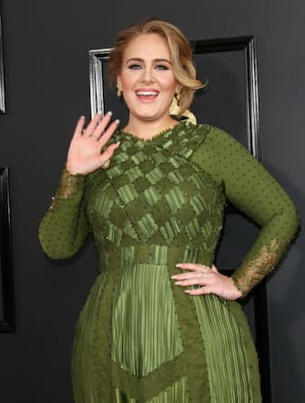 59th Annual GRAMMY Awards 2017 Arrivals
held at the Staples Center in Los Angeles.

Featuring: Adele Adkins
Where: Los Angeles, California, United States
When: 12 Feb 2017
Credit: Adriana M. Barraza/WENN.com