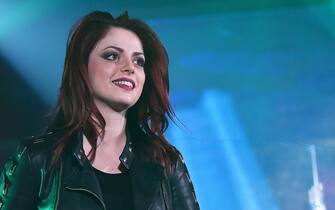 467370218 MILAN, ITALY - MARCH 23: Singer Annalisa Scarrone performs live at RadioItaliaLive on March 23, 2015 in Milan, Italy. (Photo by Stefania D'Alessandro/Getty Images)