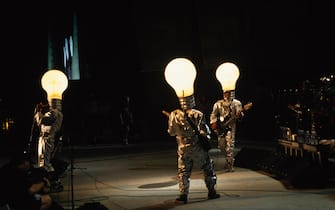 Red Hot Chili Peppers on Stage (Photo by Jeffrey Markowitz/Sygma via Getty Images)