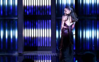 LOS ANGELES, CALIFORNIA - MAY 27: (EDITORIAL USE ONLY) In this image released on May 27, Ariana Grande performs onstage at the 2021 iHeartRadio Music Awards at The Dolby Theatre in Los Angeles, California, which was broadcast live on FOX on May 27, 2021. (Photo by Kevin Mazur/Getty Images for iHeartMedia)