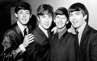 File photo dated 1/6/1963 of The Beatles pop group, left to right, Paul McCartney, John Lennon, Ringo Starr and George Harrison. British music accounted for one in every eight albums sold or streamed around the world last year, a report has revealed.