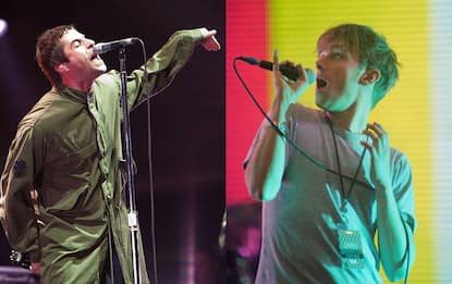 14 agosto 1995: la battaglia del Britpop tra Blur e Oasis. FOTO