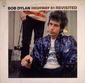 American folk singer Bob Dylan's album cover for  'Highway 61 Revisited,' 1965. (Photo by Blank Archives/Getty Images)