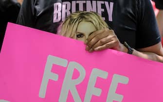 June 23, 2021, Los Angeles, California, USA: Fans and supporters of Britney Spears gather outside the County Courthouse in Los Angeles, Wednesday, June 23, 2021, during a scheduled hearing in Britney Spears' conservatorship case. Pop singer Britney Spears urged a US judge on June 23, to end a controversial guardianship that has given her father control over her affairs since 2008. ''I just want my life back. It's been 13 years and it's enough,'' she told a court hearing in Los Angeles during an emotional 20-minute address via videolink. 

Credit Image: Ringo Chiu/ZUMA Wire



Pictured: GV,General View

Ref: SPL5234270 230621 NON-EXCLUSIVE

Picture by: Zuma / SplashNews.com



Splash News and Pictures

USA: +1 310-525-5808
London: +44 (0)20 8126 1009
Berlin: +49 175 3764 166

photodesk@splashnews.com



World Rights, No Argentina Rights, No Belgium Rights, No China Rights, No Czechia Rights, No Finland Rights, No France Rights, No Hungary Rights, No Japan Rights, No Mexico Rights, No Netherlands Rights, No Norway Rights, No Peru Rights, No Portugal Rights, No Slovenia Rights, No Sweden Rights, No Switzerland Rights, No Taiwan Rights, No United Kingdom Rights